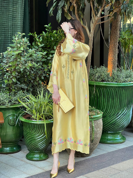 Clover Kaftan (Yellow)