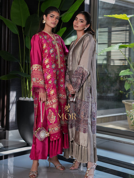 Kaani Shawl Kaftan