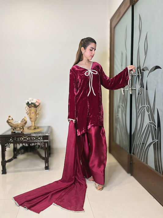 The Bow Set 🎀 (velvet)