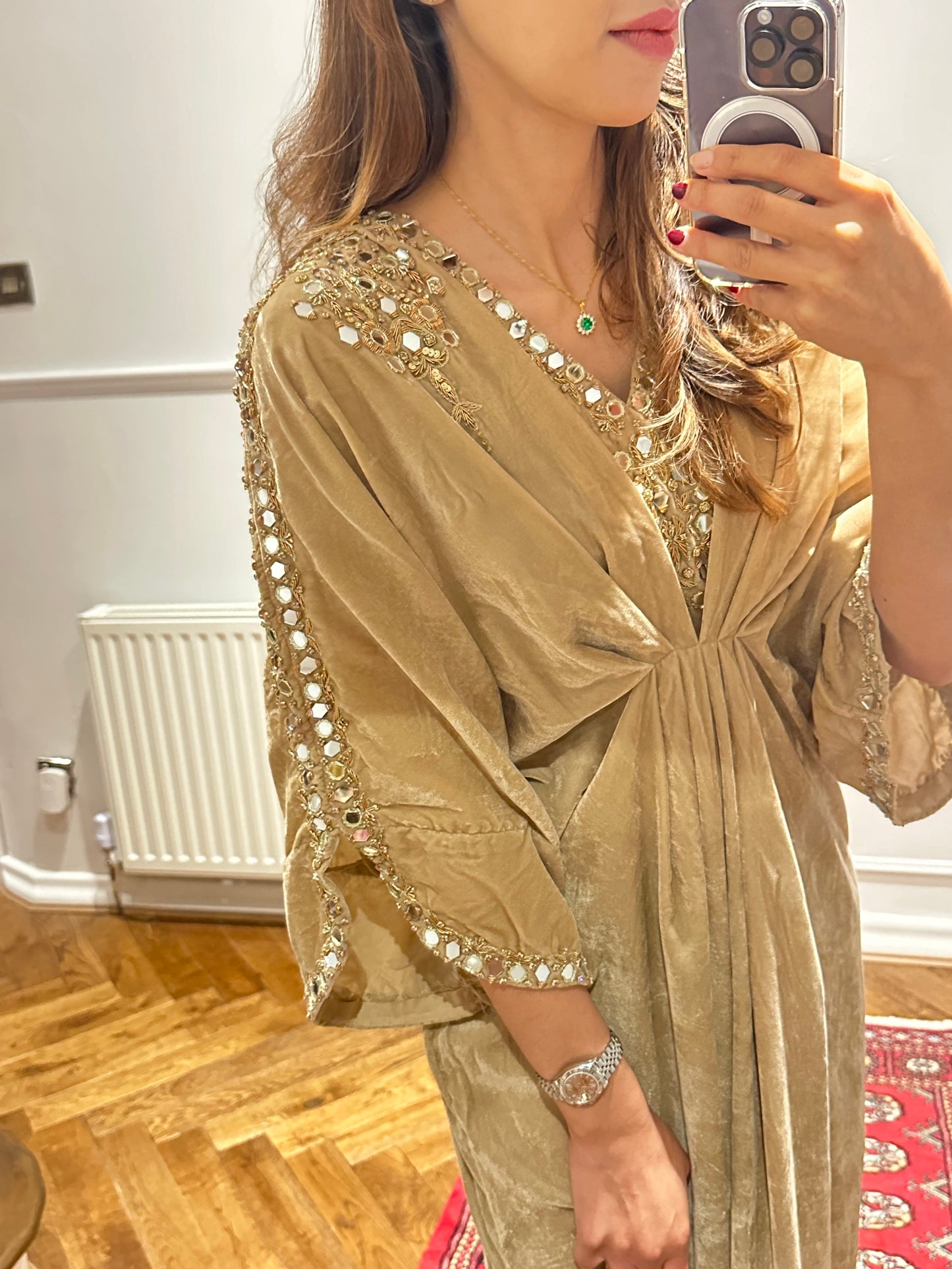 Velvet Mirror Kaftan