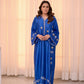 Clover Kaftan (blue)