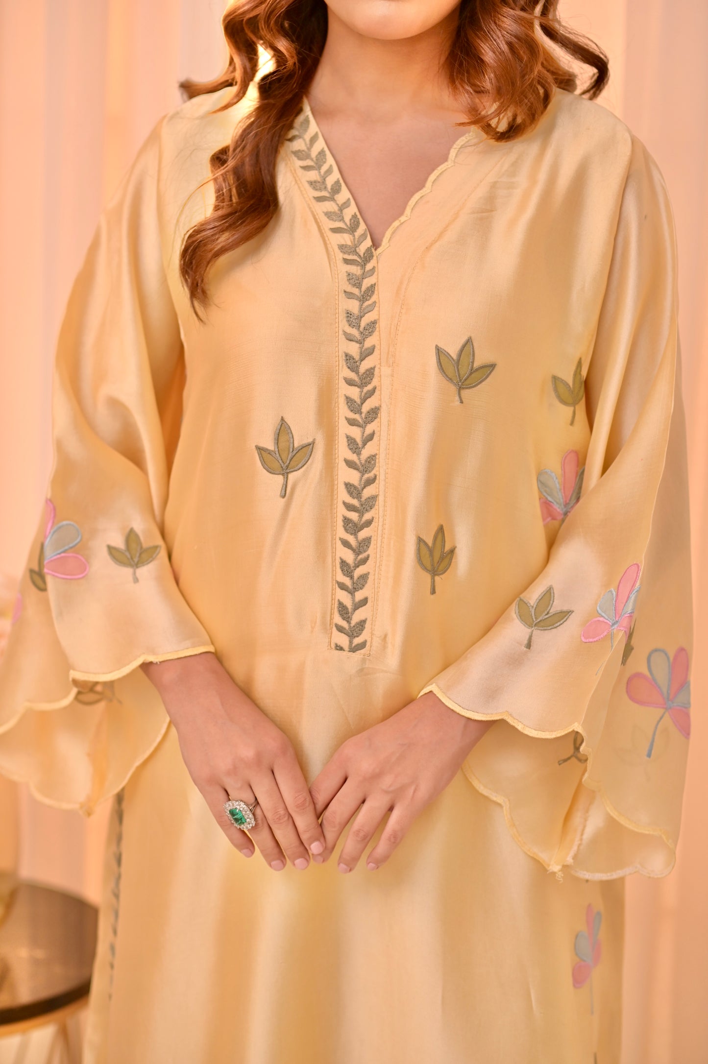 Clover Kaftan (Yellow)