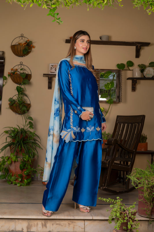 Clover Set Blue (3 piece short)