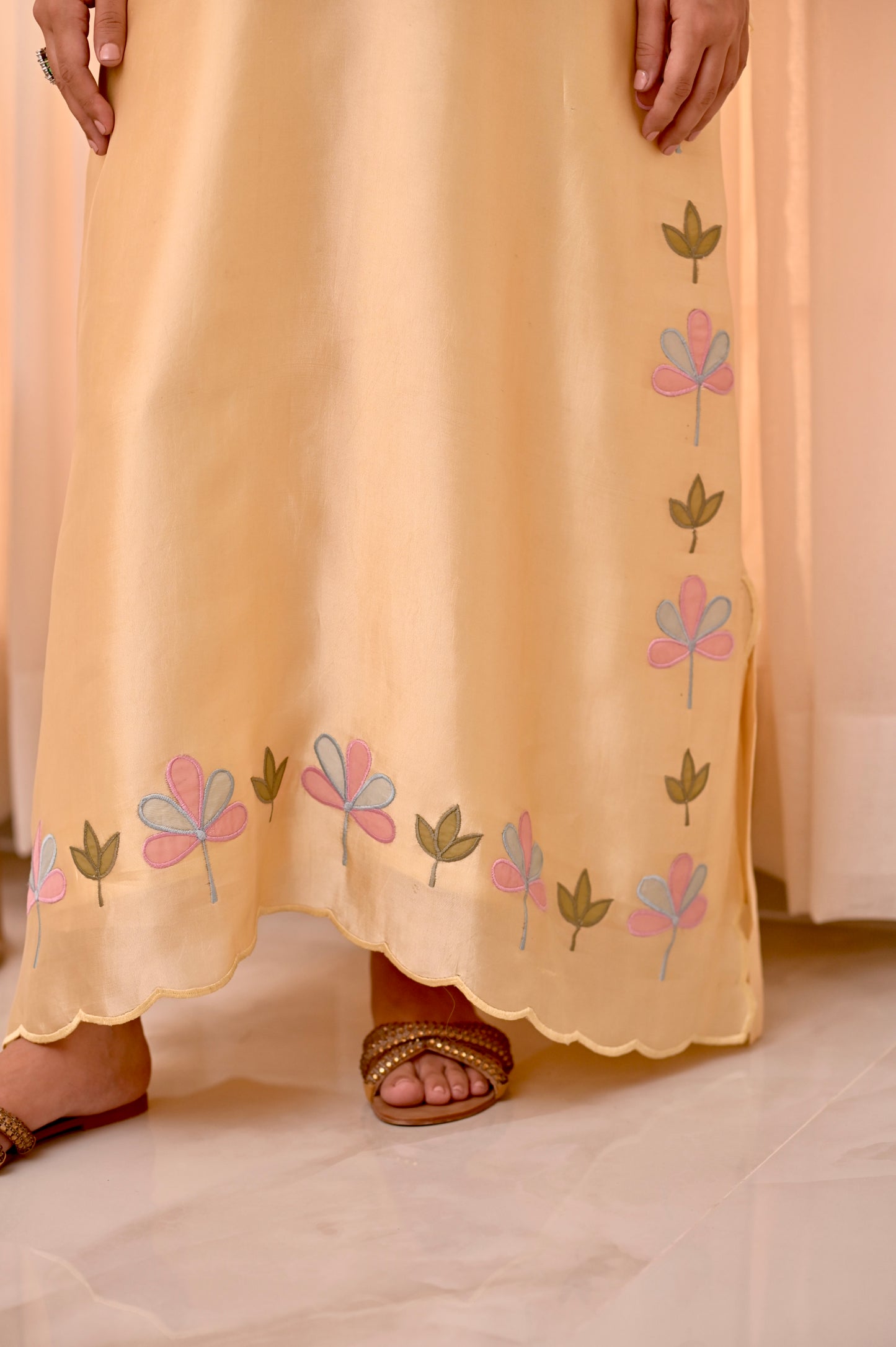 Clover Kaftan (Yellow)