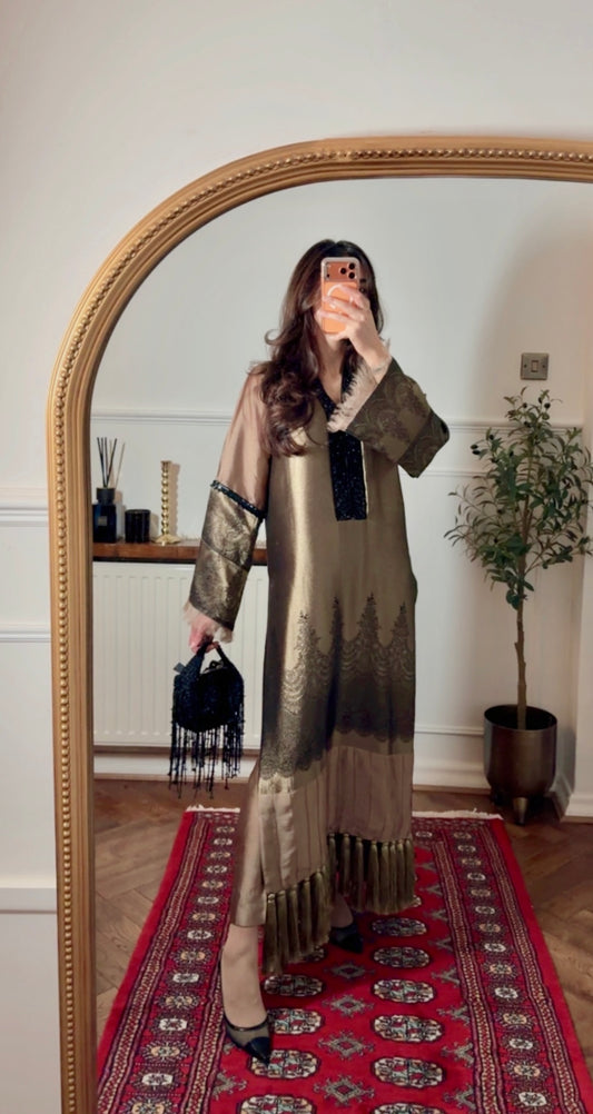Kaani Shawl Kaftan