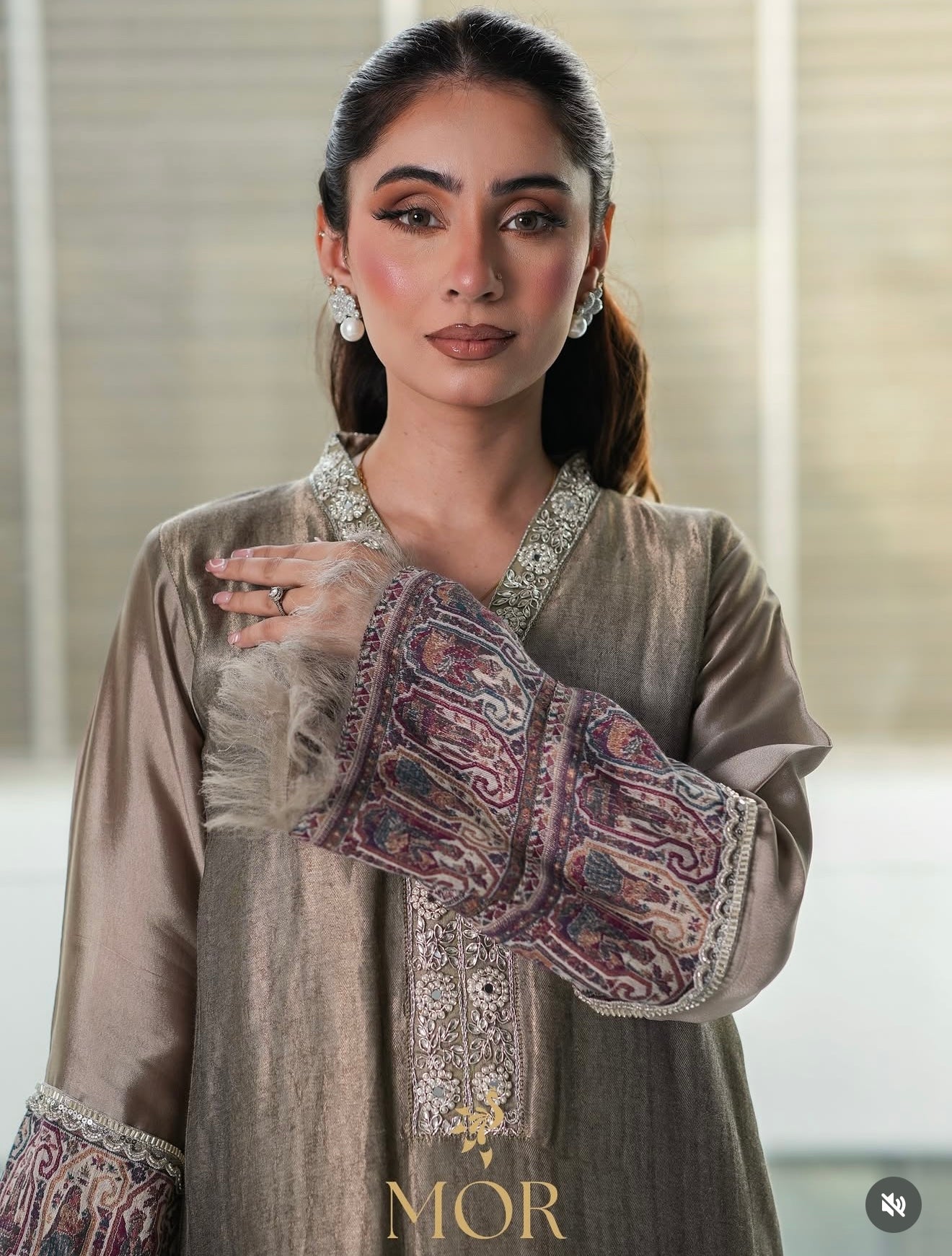 Kaani Shawl Kaftan