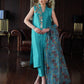 Formal Teal Silk Set (3 Piece)